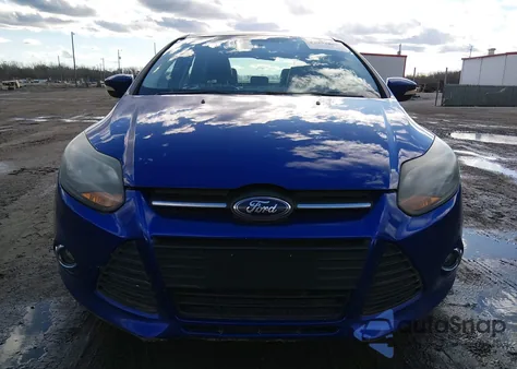 2013 Ford Focus Se from USA, damaged, VIN 1FADP3F21DL105714